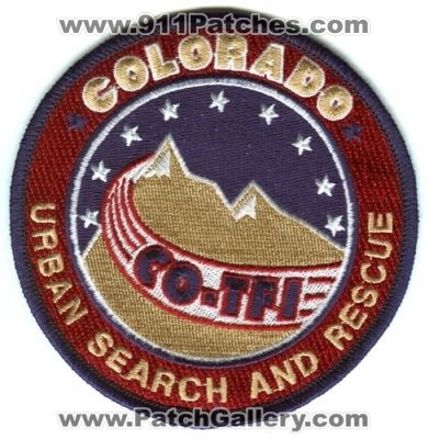 Colorado Task Force 1 CO-TF1 Urban Search And Rescue USAR FEMA Patch (Colorado)
[b]Scan From: Our Collection[/b]
Keywords: cotf1