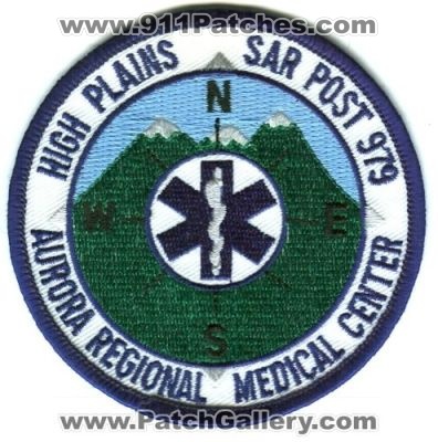 High Plains SAR Post 979 Patch (Colorado)
[b]Scan From: Our Collection[/b]
Keywords: ems search and & rescue aurora regional medical center