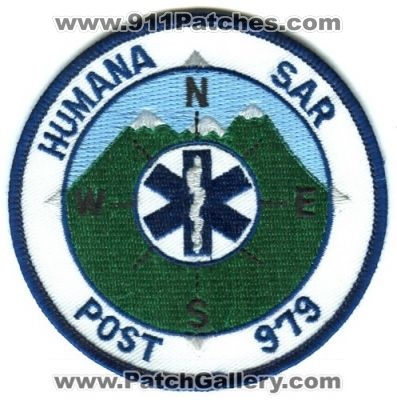 Humana SAR Post 979 Patch (Colorado)
[b]Scan From: Our Collection[/b]
Keywords: ems search and & rescue