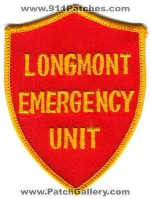 Longmont Emergency Unit Patch (Colorado)
[b]Scan From: Our Collection[/b]
