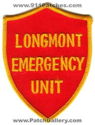 Longmont Emergency Unit Patch (Colorado)
[b]Scan From: Our Collection[/b]
