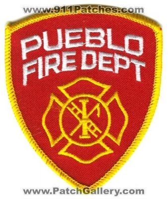 Pueblo Fire Department Patch (Colorado)
[b]Scan From: Our Collection[/b]
Keywords: dept