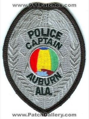 Auburn Police Captain (Alabama)
Scan By: PatchGallery.com
