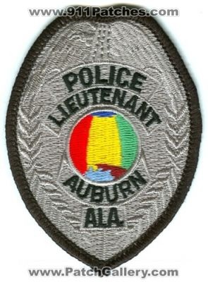 Auburn Police Lieutenant (Alabama)
Scan By: PatchGallery.com
