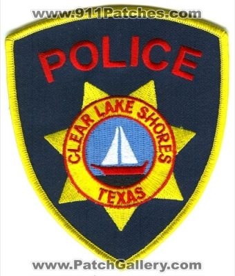Clear Lake Shores Police Department (Texas)
Scan By: PatchGallery.com
Keywords: dept.