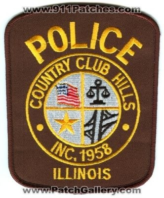 Country Club Hills Police (Illinois)
Scan By: PatchGallery.com

