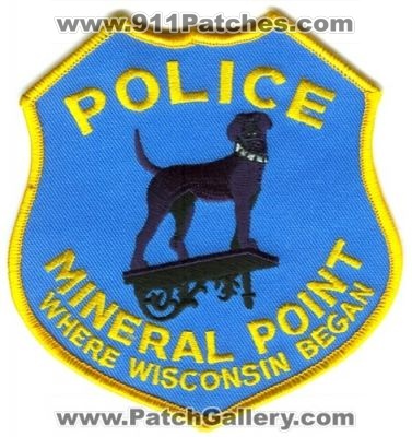 Mineral Point Police (Wisconsin)
Scan By: PatchGallery.com
