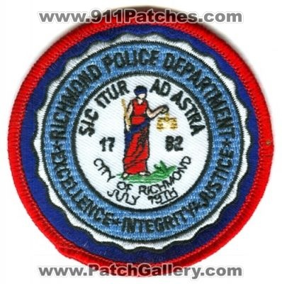 Richmond Police Department (Virginia)
Scan By: PatchGallery.com
