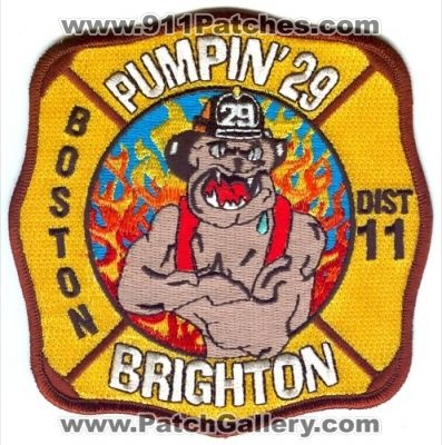 Boston Fire Department Engine 29 District 11 (Massachusetts)
Scan By: PatchGallery.com
Keywords: dept. bfd company station pumpin' brighton