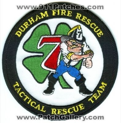Durham Fire Rescue Department Tactical Rescue Team 7 (North Carolina)
Scan By: PatchGallery.com
Keywords: dept. company station