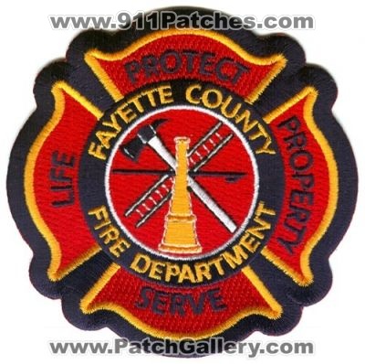 Fayette County Fire Department Patch (Tennessee)
Scan By: PatchGallery.com
Keywords: co. dept. life property protect serve