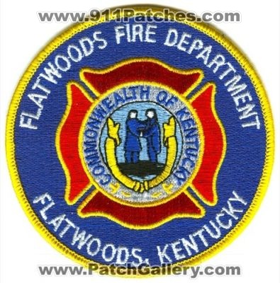 Flatwoods Fire Department Patch (Kentucky)
[b]Scan From: Our Collection[/b]
