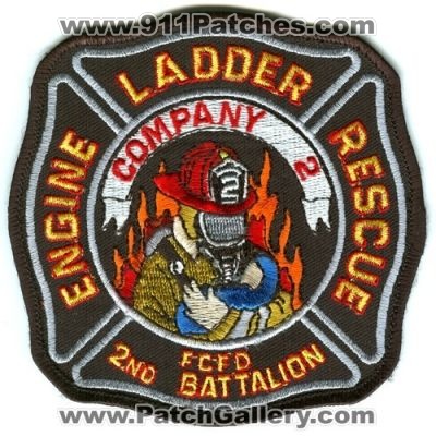 Fulton County Fire Department Company 2 (Georgia)
Scan By: PatchGallery.com
Keywords: co. dept. f.c.f.d. fcfd engine ladder rescue 2nd battalion station