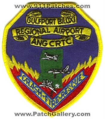 Gulfport Biloxi Regional Airport Crash Fire Rescue (Mississippi)
Scan By: PatchGallery.com
Keywords: cfr arff ang usaf crtc department dept. air national guard aircraft firefighter firefighting combat readiness training center
