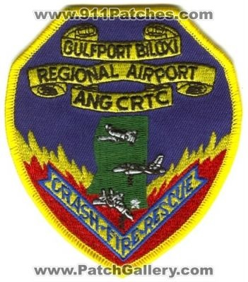 Gulfport Biloxi Regional Airport Crash Fire Rescue (Mississippi)
Scan By: PatchGallery.com
Keywords: cfr arff ang usaf crtc department dept. air national guard aircraft firefighter firefighting combat readiness training center