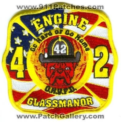 Oxon Hill Volunteer Fire Department Engine 42 (Maryland)
Scan By: PatchGallery.com
Keywords: o.h.v.f.d. ohvfd glassmanor dept. bulldog go hard or home