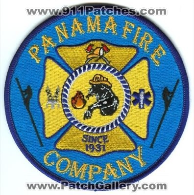 Panama Fire Company Patch (New York)
Scan By: PatchGallery.com
Keywords: department dept.