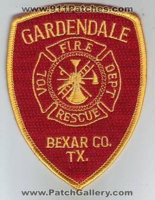 Gardendale Volunteer Fire Department (Texas)
Thanks to Dave Slade for this scan.
Keywords: dept rescue