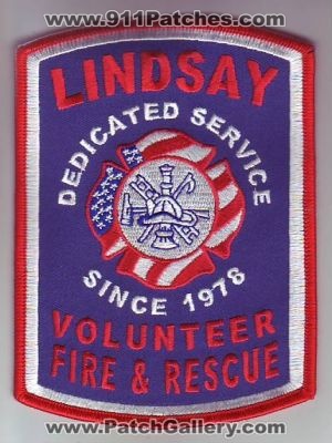 Lindsay Volunteer Fire & Rescue (Texas)
Thanks to Dave Slade for this scan.
Keywords: and