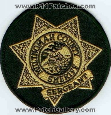 Multnomah County Sheriff Sergeant (Oregon)
Thanks to Police-Patches-Collector.com for this scan.
