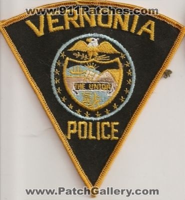 Vernonia Police (Oregon)
Thanks to Police-Patches-Collector.com for this scan. 
