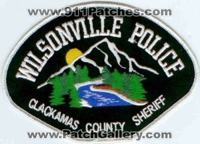 Wilsonville Police (Oregon)
Thanks to Police-Patches-Collector.com for this scan. 
Keywords: clackamas county sheriff