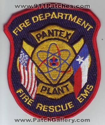 Pantex Plant Fire Department (Texas)
Thanks to Dave Slade for this scan.
Keywords: rescue ems