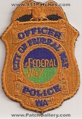 Federal Way Police Officer (Washington)
Thanks to Police-Patches-Collector.com for this scan.
Keywords: city of
