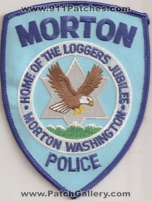 Morton Police (Washington)
Thanks to Police-Patches-Collector.com for this scan.
