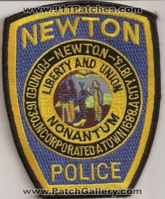 Newton Police Department (Massachusetts)
Thanks to Police-Patches-Collector.com for this scan.
Keywords: dept.