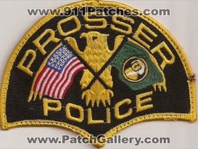 Prosser Police (Washington)
Thanks to Police-Patches-Collector.com for this scan.

