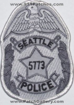 Seattle Police 5773 (Washington)
Thanks to Police-Patches-Collector.com for this scan.
