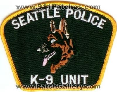 Seattle Police K-9 Unit (Washington)
Thanks to Police-Patches-Collector.com for this scan.
Keywords: k9