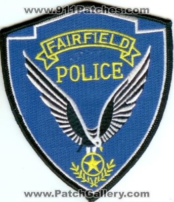 Fairfield Police (California)
Thanks to Police-Patches-Collector.com for this scan.

