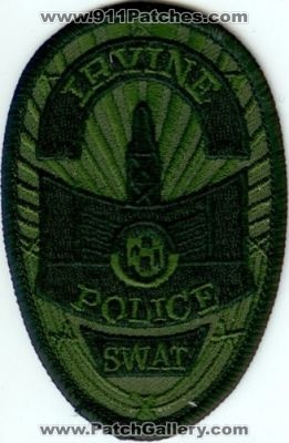 Irvine Police SWAT (California)
Thanks to Police-Patches-Collector.com for this scan.
