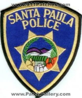 Santa Paula Police (California)
Thanks to Police-Patches-Collector.com for this scan.

