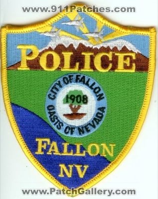 Fallon Police (Nevada)
Thanks to Police-Patches-Collector.com for this scan.
Keywords: city of