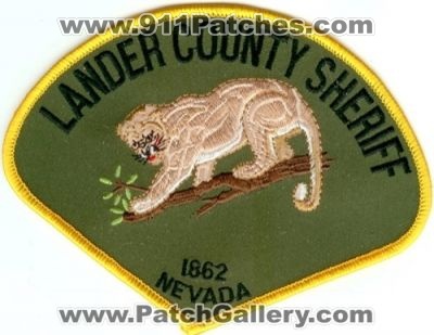 Lander County Sheriff (Nevada)
Thanks to Police-Patches-Collector.com for this scan.

