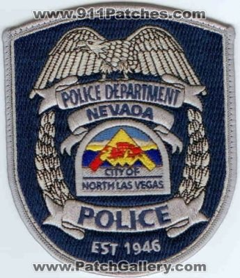 North Las Vegas Police Department (Nevada)
Thanks to Police-Patches-Collector.com for this scan.
Keywords: city of