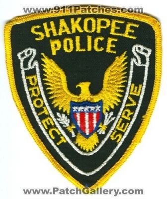 Shakopee Police (Minnesota)
Scan By: PatchGallery.com
