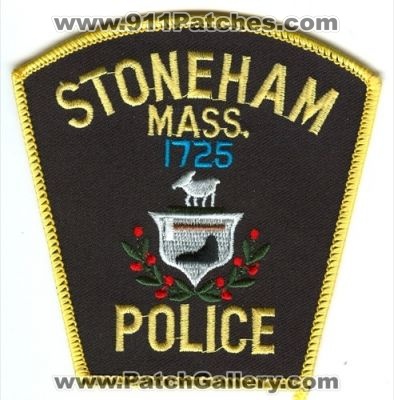 Stoneham Police (Massachusetts)
Scan By: PatchGallery.com
