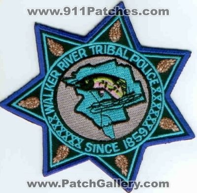 Walker River Tribal Police (Nevada)
Thanks to Police-Patches-Collector.com for this scan.
