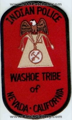 Washoe Tribe Indian Police of Nevada California (Nevada)
Thanks to Police-Patches-Collector.com for this scan.
