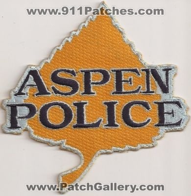 Aspen Police (Colorado)
Thanks to Police-Patches-Collector.com for this scan.
