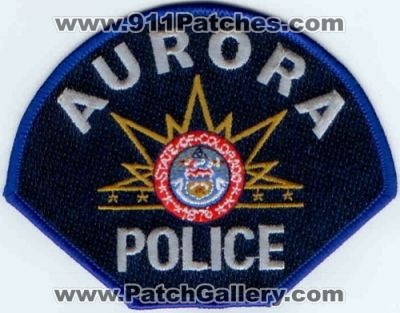 Aurora Police (Colorado)
Thanks to Police-Patches-Collector.com for this scan.
