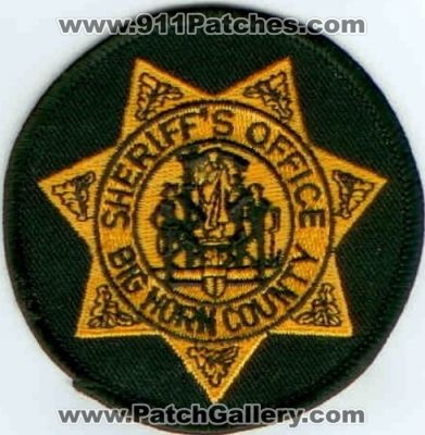 Big Horn County Sheriff's Office (Wyoming)
Thanks to Police-Patches-Collector.com for this scan.
Keywords: sheriffs