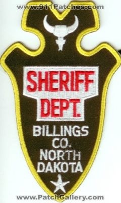 Billings County Sheriff Department (North Dakota)
Thanks to Police-Patches-Collector.com for this scan.
Keywords: dept