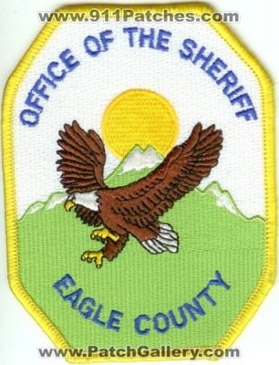 Eagle County Sheriff (Colorado)
Thanks to Police-Patches-Collector.com for this scan.
Keywords: office of the
