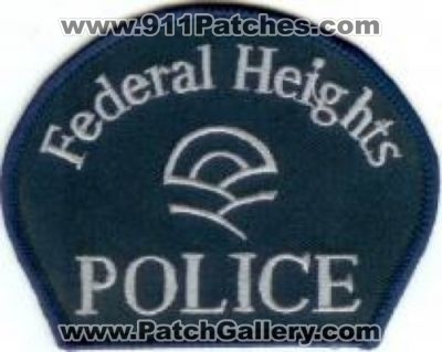 Federal Heights Police (Colorado)
Thanks to Police-Patches-Collector.com for this scan.
