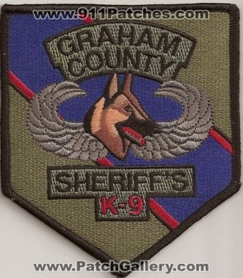 Graham County Sheriff's K-9 (Arizona)
Thanks to Police-Patches-Collector.com for this scan.
Keywords: k9